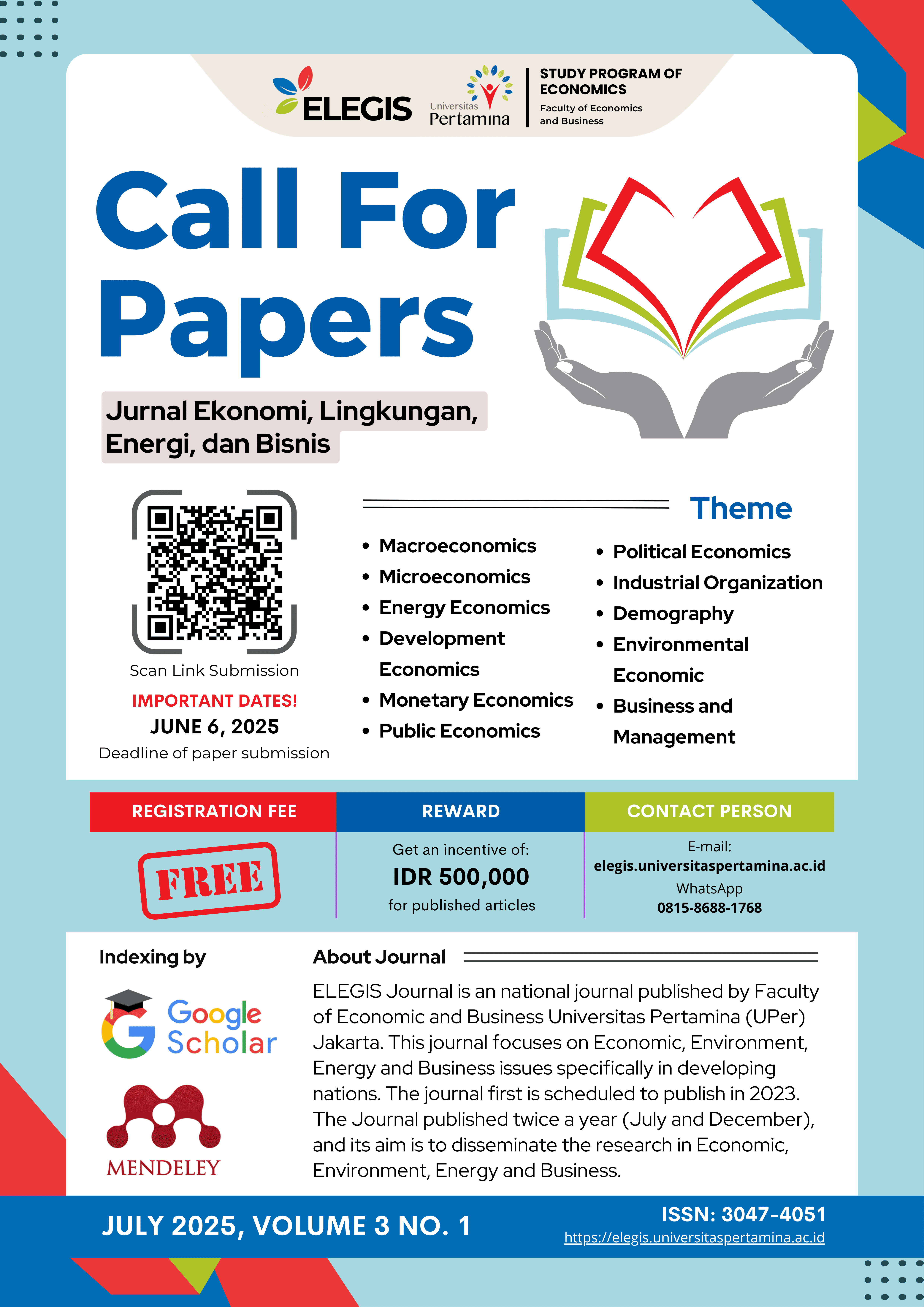 Call for Papers ELEGIS